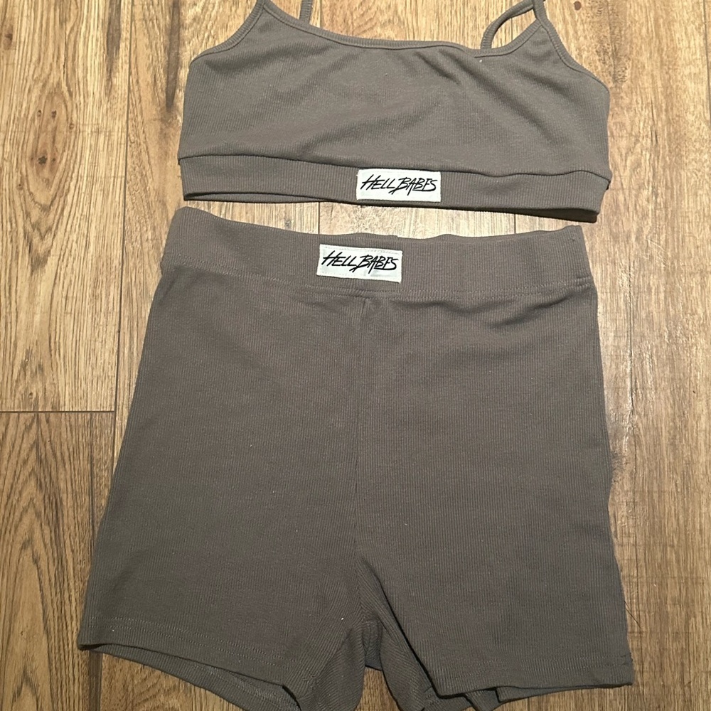 Gray Comfort Fit Intimates & Lounge Set
